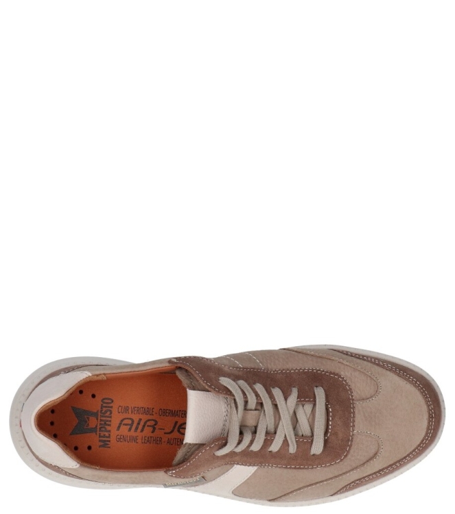 Mephisto Mephisto sneaker <span>Jenaro 3660/1932/1580</span> 3660 Warm grey Mephisto sneaker <span>Jenaro 3660/1932/1580</span> Jenaro 3660/1932/1580 beige - www.bremmerschoenen.live - Bremmer Schoenen