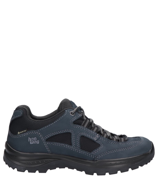 Hanwag Hanwag wandelschoen <span>204601-007064 Gritstone II Narrow Lady GTX</span> 007064 navy/asphalt Hanwag wandelschoen <span>204601-007064 Gritstone II Narrow Lady GTX</span> 204601-007064 Gritstone II Narrow Lady GTX blauw - www.bremmerschoenen.live - Bremmer Schoenen