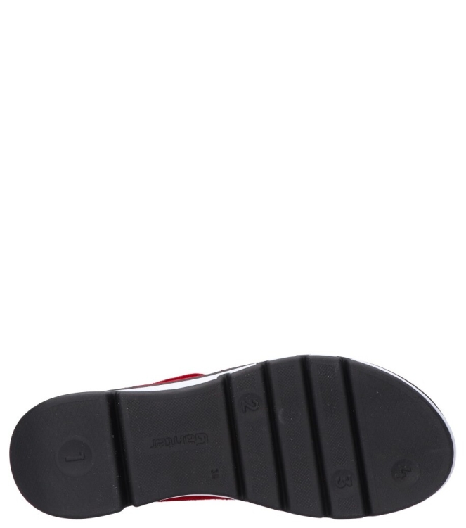 Ganter Ganter slipper <span>200652 4100 Gianna</span> 4100 Firered Ganter slipper <span>200652 4100 Gianna</span> 200652 4100 Gianna rood - www.bremmerschoenen.live - Bremmer Schoenen