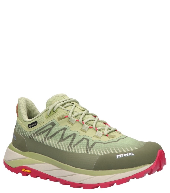 Meindl Meindl wandelschoen <span>4785-06 Eldora Lady GTX</span> 06 Schilf/Magenta Meindl wandelschoen <span>4785-06 Eldora Lady GTX</span> 4785-06 Eldora Lady GTX groen - www.bremmerschoenen.live - Bremmer Schoenen