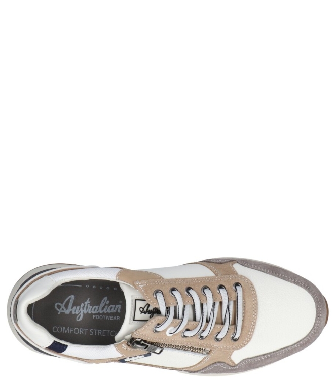 Australian Australian sneaker <span>15.1682.03 U78 Connery K beige</span> U78 beige white grey Australian sneaker <span>15.1682.03 U78 Connery K beige</span> 15.1682.03 U78 Connery K beige beige - www.bremmerschoenen.live - Bremmer Schoenen