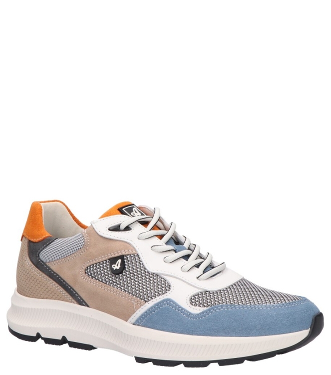 Australian Australian sneaker <span>15.1717.01 SLG Cadiz H blue</span> SLG blue beige orange Australian sneaker <span>15.1717.01 SLG Cadiz H blue</span> 15.1717.01 SLG Cadiz H blue blauw - www.bremmerschoenen.live - Bremmer Schoenen