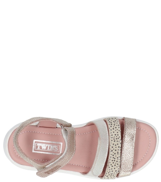 Twins Twins sandaal <span>326137-995 Saar Surf</span> 995 Gold Twins sandaal <span>326137-995 Saar Surf</span> 326137-995 Saar Surf goud - www.bremmerschoenen.live - Bremmer Schoenen
