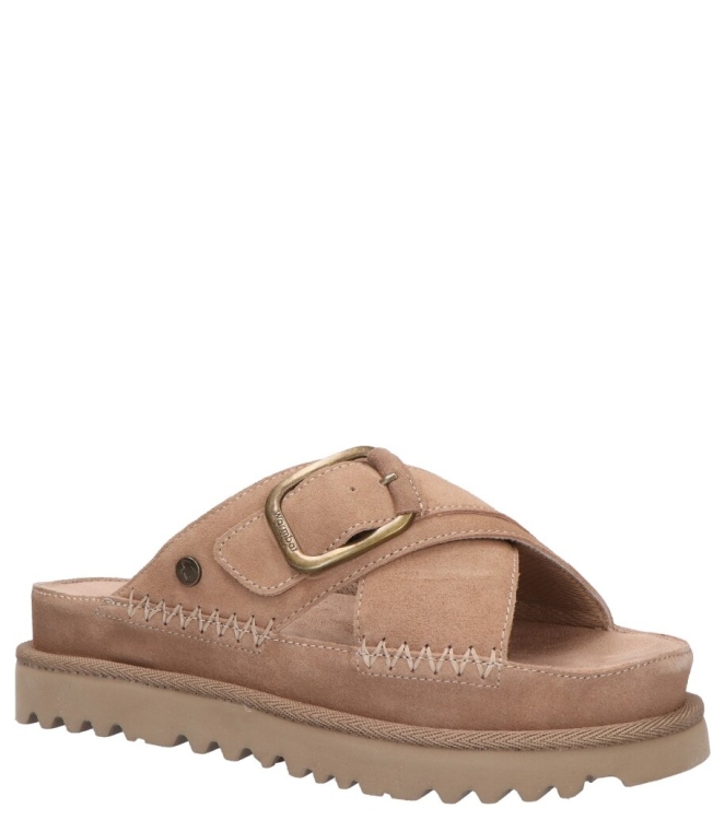 Warmbat Warmbat slipper <span>34WND311051-61 Wondal</span> 51 Stone Warmbat slipper <span>34WND311051-61 Wondal</span> 34WND311051-61 Wondal beige - www.bremmerschoenen.live - Bremmer Schoenen