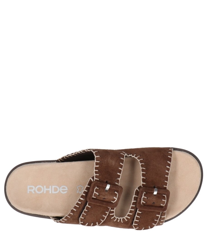 Rohde Rohde slipper <span>6316 72</span> 72 mocca Rohde slipper <span>6316 72</span> 6316 72 bruin - www.bremmerschoenen.live - Bremmer Schoenen