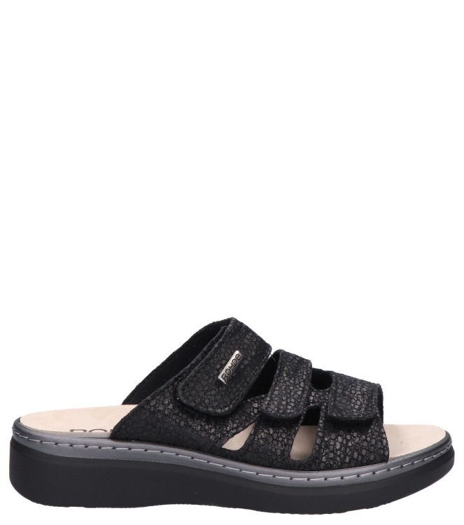 Rohde Rohde slipper <span>5221 90</span> 90 black Rohde slipper <span>5221 90</span> 5221 90 zwart - www.bremmerschoenen.live - Bremmer Schoenen