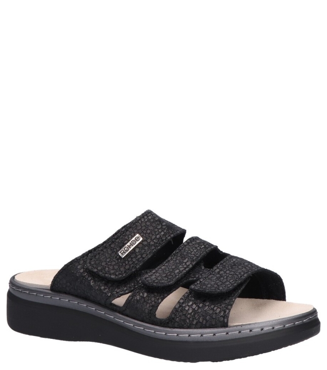 Rohde Rohde slipper <span>5221 90</span> 90 black Rohde slipper <span>5221 90</span> 5221 90 zwart - www.bremmerschoenen.live - Bremmer Schoenen
