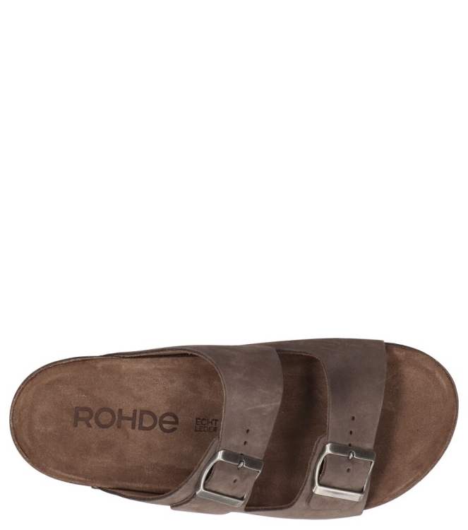 Rohde Rohde slipper <span>6703 71</span> 71 espresso Rohde slipper <span>6703 71</span> 6703 71 bruin - www.bremmerschoenen.live - Bremmer Schoenen