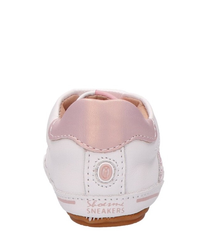 Shoesme Shoesme babyschoen <span>BP26S021-G</span> white pink glitterw Shoesme babyschoen <span>BP26S021-G</span> BP26S021-G wit - www.bremmerschoenen.live - Bremmer Schoenen