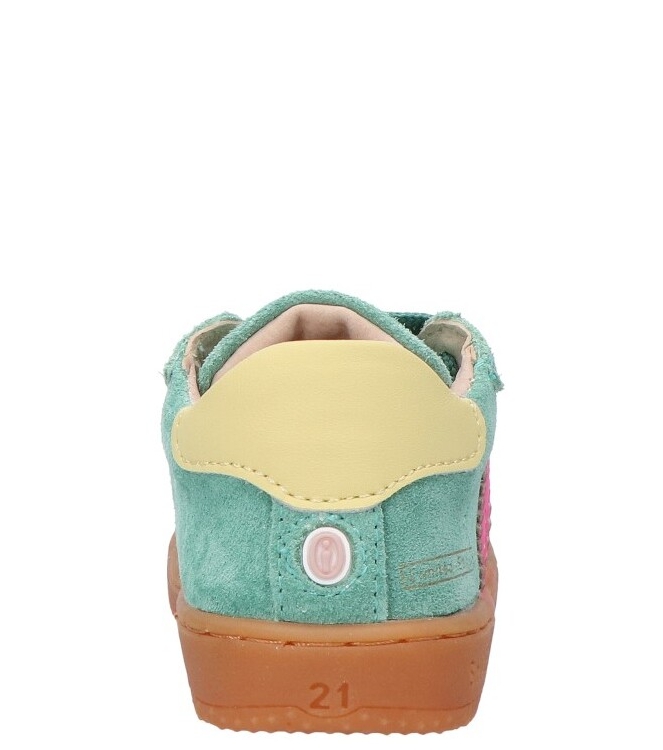 Shoesme Shoesme babyschoen <span>BN26S002-L</span> green pink Shoesme babyschoen <span>BN26S002-L</span> BN26S002-L groen - www.bremmerschoenen.live - Bremmer Schoenen
