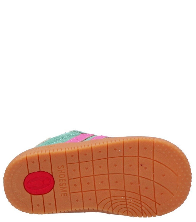 Shoesme Shoesme babyschoen <span>BN26S002-L</span> green pink Shoesme babyschoen <span>BN26S002-L</span> BN26S002-L groen - www.bremmerschoenen.live - Bremmer Schoenen