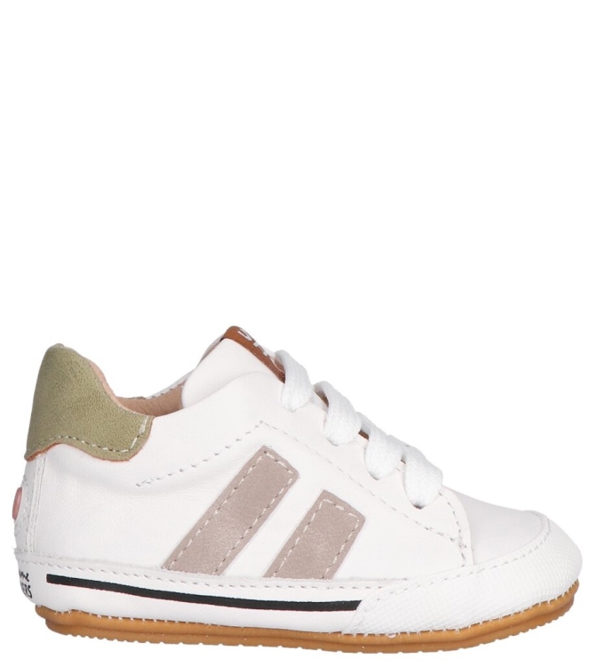 Shoesme Shoesme babyschoen <span>BP26S021-D</span> white taupe Shoesme babyschoen <span>BP26S021-D</span> BP26S021-D wit - www.bremmerschoenen.live - Bremmer Schoenen