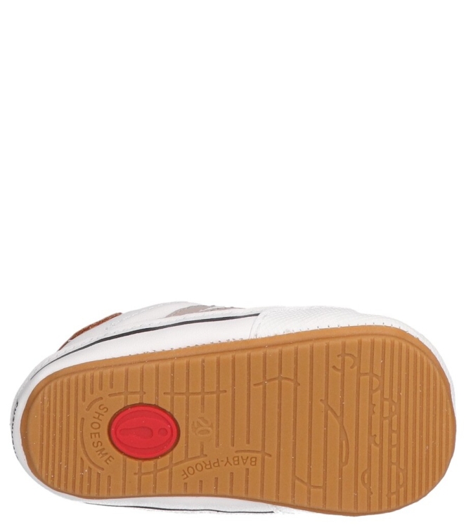 Shoesme Shoesme babyschoen <span>BP26S021-D</span> white taupe Shoesme babyschoen <span>BP26S021-D</span> BP26S021-D wit - www.bremmerschoenen.live - Bremmer Schoenen