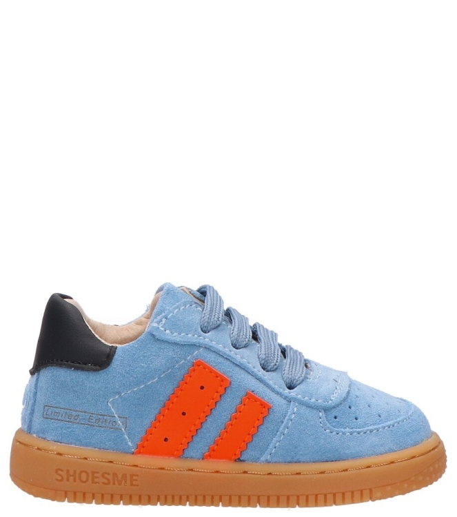 Shoesme Shoesme babyschoen <span>BN26S002-H</span> blue orange Shoesme babyschoen <span>BN26S002-H</span> BN26S002-H blauw - www.bremmerschoenen.live - Bremmer Schoenen