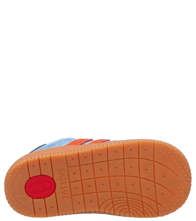 Shoesme Shoesme babyschoen <span>BN26S002-H</span> blue orange Shoesme babyschoen <span>BN26S002-H</span> BN26S002-H blauw - www.bremmerschoenen.live - Bremmer Schoenen