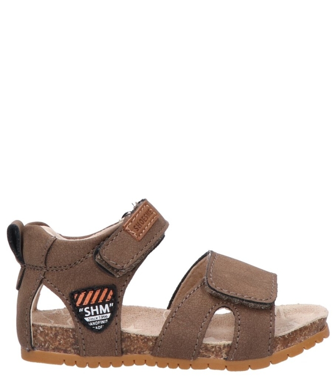 Shoesme Shoesme sandaal <span>BI25S008-F</span> dark taupe Shoesme sandaal <span>BI25S008-F</span> BI25S008-F bruin - www.bremmerschoenen.live - Bremmer Schoenen