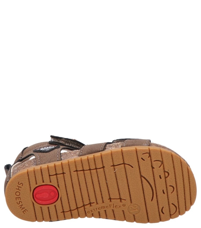 Shoesme Shoesme sandaal <span>BI25S008-F</span> dark taupe Shoesme sandaal <span>BI25S008-F</span> BI25S008-F bruin - www.bremmerschoenen.live - Bremmer Schoenen