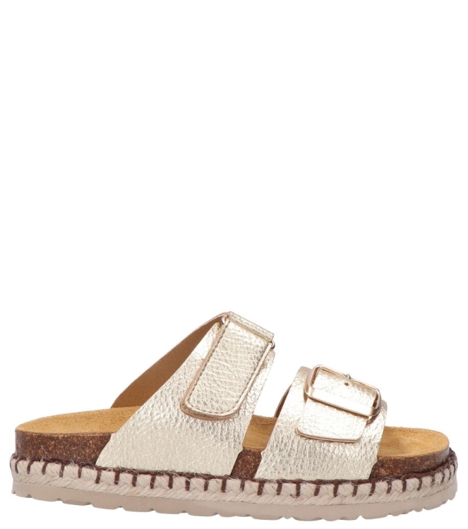 Red-Rag Red Rag slipper <span>18050 351</span> 351 Gold Metallic Red Rag slipper <span>18050 351</span> 18050 351 goud - www.bremmerschoenen.live - Bremmer Schoenen