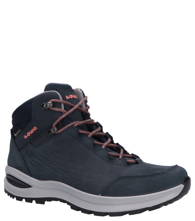 Lowa Lowa wandelschoen <span>LM521815-6912 Locarno II GTX Qc Ws</span> 6912 navy/mandarin Lowa wandelschoen <span>LM521815-6912 Locarno II GTX Qc Ws</span> LM521815-6912 Locarno II GTX Qc Ws blauw - www.bremmerschoenen.live - Bremmer Schoenen