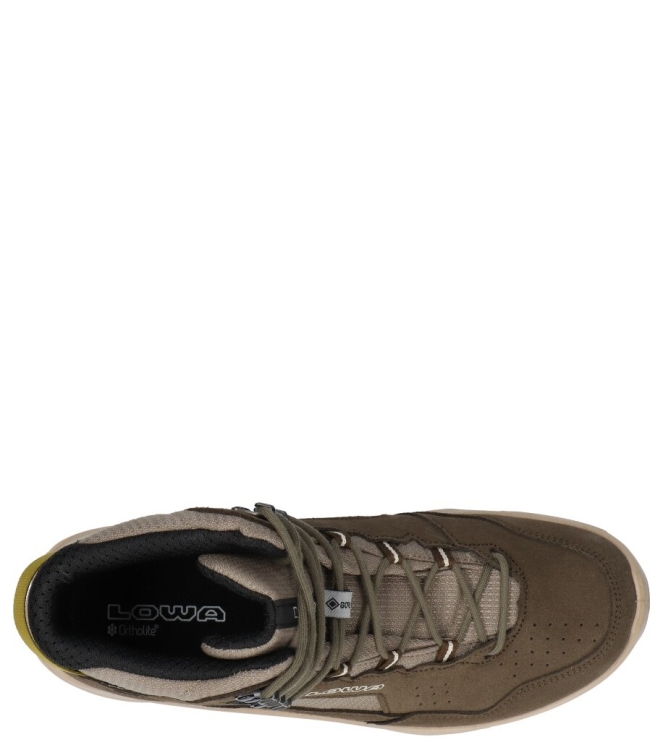 Lowa Lowa wandelschoen <span>LM311340-7829 Ventierra GTX Mid</span> 7829 oliv/ambergreen Lowa wandelschoen <span>LM311340-7829 Ventierra GTX Mid</span> LM311340-7829 Ventierra GTX Mid groen - www.bremmerschoenen.live - Bremmer Schoenen