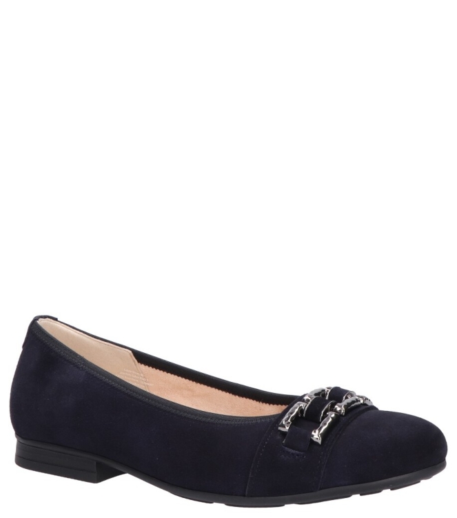 Gabor Gabor ballerina <span>82.465.46</span> 46 dark-blue (cdf) Gabor ballerina <span>82.465.46</span> 82.465.46 blauw - www.bremmerschoenen.live - Bremmer Schoenen