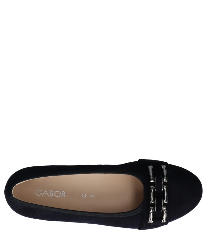 Gabor Gabor ballerina <span>82.465.46</span> 46 dark-blue (cdf) Gabor ballerina <span>82.465.46</span> 82.465.46 blauw - www.bremmerschoenen.live - Bremmer Schoenen