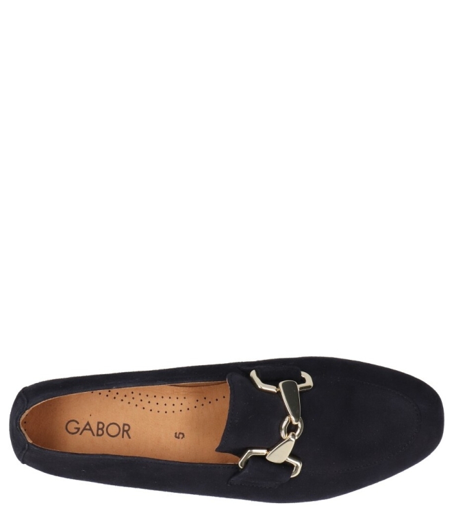 Gabor Gabor instapper <span>85.211.36</span> 36 dark-blue (gold) Gabor instapper <span>85.211.36</span> 85.211.36 blauw - www.bremmerschoenen.live - Bremmer Schoenen