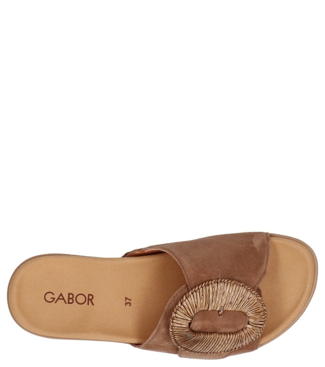 Gabor Gabor slipper <span>83.742.14</span> 14 peanut Gabor slipper <span>83.742.14</span> 83.742.14 beige - www.bremmerschoenen.live - Bremmer Schoenen