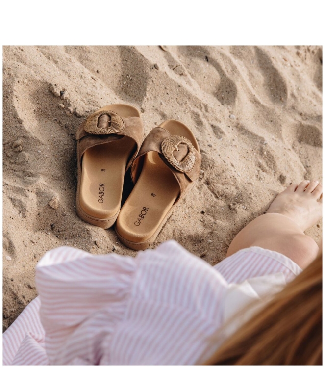 Gabor Gabor slipper <span>83.742.14</span> 14 peanut Gabor slipper <span>83.742.14</span> 83.742.14 beige - www.bremmerschoenen.live - Bremmer Schoenen