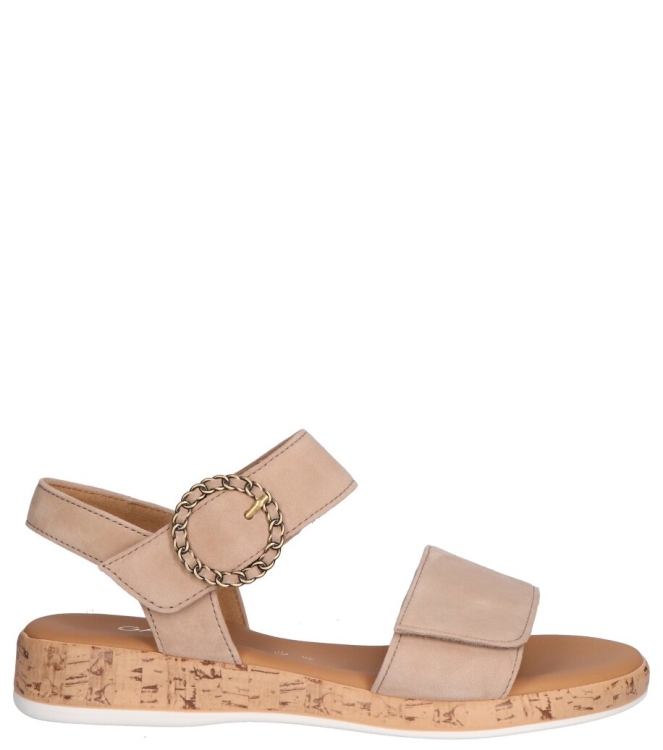 Gabor Gabor sandaal <span>82.734.30</span> 30 sand (brma/S.Kork) Gabor sandaal <span>82.734.30</span> 82.734.30 beige - www.bremmerschoenen.live - Bremmer Schoenen