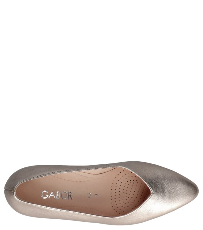 Gabor Gabor pump <span>82.152.82</span> 82 puder Gabor pump <span>82.152.82</span> 82.152.82 goud - www.bremmerschoenen.live - Bremmer Schoenen