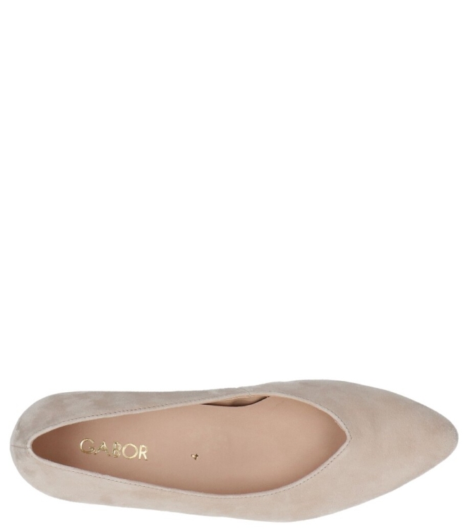 Gabor pump <span>81.431.12</span> 81.431.12 beige - www.bremmerschoenen.live - Bremmer Schoenen