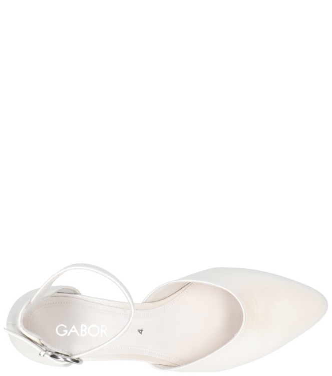 Gabor Gabor pump <span>81.340.60</span> 60 off-white Gabor pump <span>81.340.60</span> 81.340.60 wit - www.bremmerschoenen.live - Bremmer Schoenen