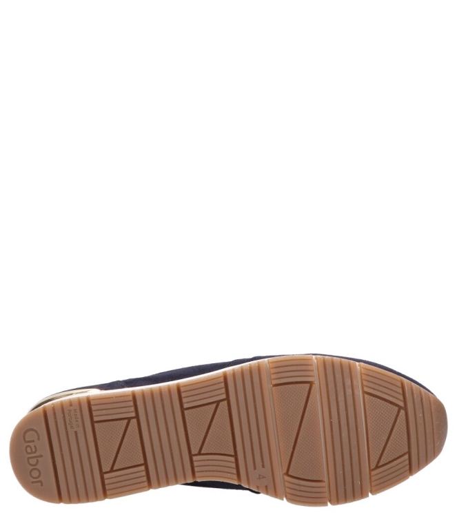 Gabor Gabor sneaker <span>83.411.16</span> 16 dk-blue/camel(gold Gabor sneaker <span>83.411.16</span> 83.411.16 blauw - www.bremmerschoenen.live - Bremmer Schoenen