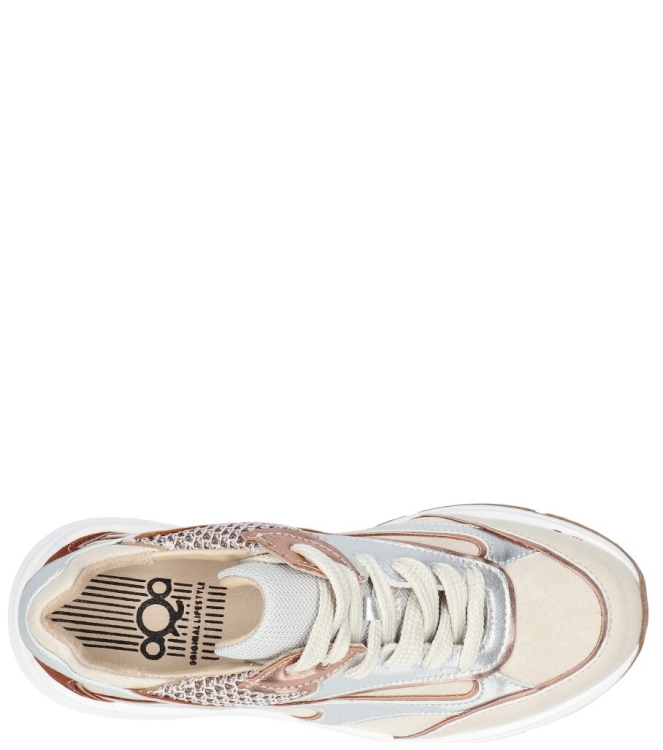 Aqa Aqa sneaker <span>A8885 A13A48</span> A13.A48 velvet unbleached vesuvio f Aqa sneaker <span>A8885 A13A48</span> A8885 A13A48 beige - www.bremmerschoenen.live - Bremmer Schoenen
