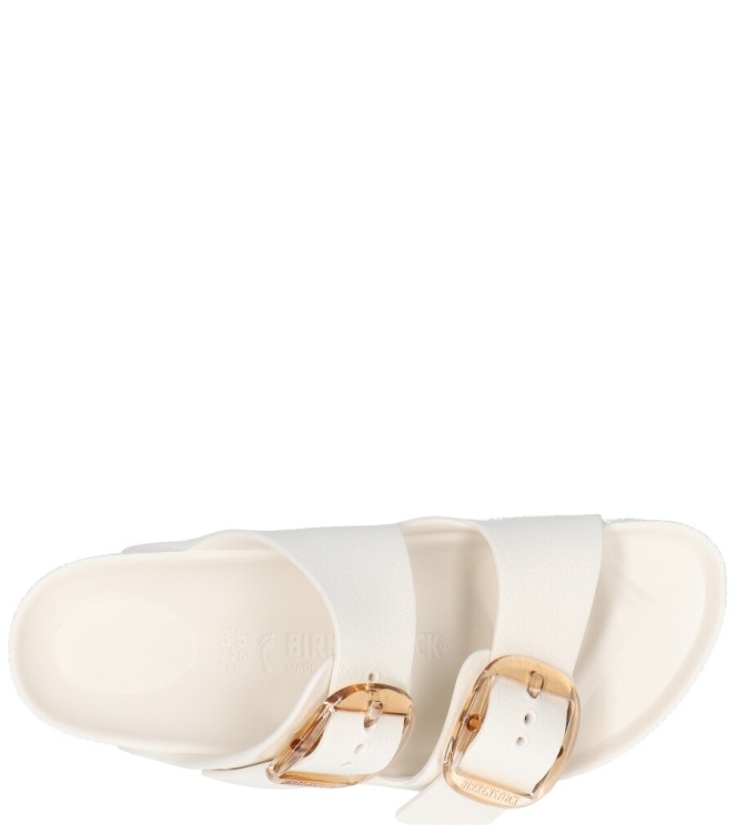 Birkenstock Birkenstock slipper <span>1029651 Arizona Big Buckle EVA</span> Eggshell Birkenstock slipper <span>1029651 Arizona Big Buckle EVA</span> 1029651 Arizona Big Buckle EVA wit - www.bremmerschoenen.live - Bremmer Schoenen