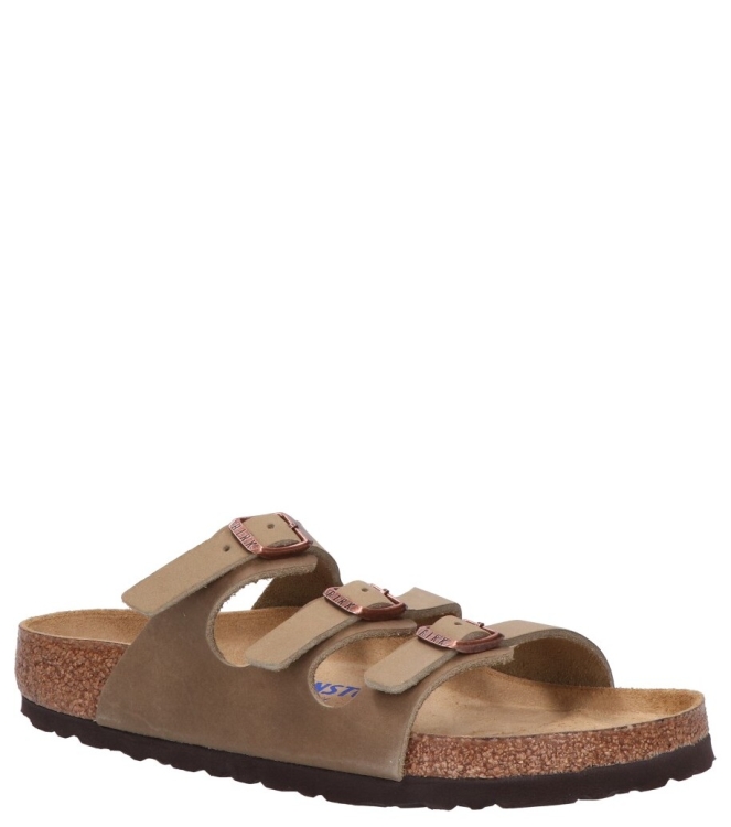 Birkenstock Birkenstock slipper <span>1011432 Florida</span> oiled Tabacco Brown Birkenstock slipper <span>1011432 Florida</span> 1011432 Florida groen - www.bremmerschoenen.live - Bremmer Schoenen