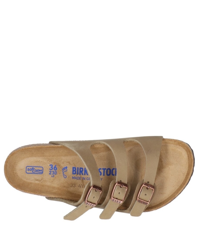 Birkenstock Birkenstock slipper <span>1011432 Florida</span> oiled Tabacco Brown Birkenstock slipper <span>1011432 Florida</span> 1011432 Florida groen - www.bremmerschoenen.live - Bremmer Schoenen