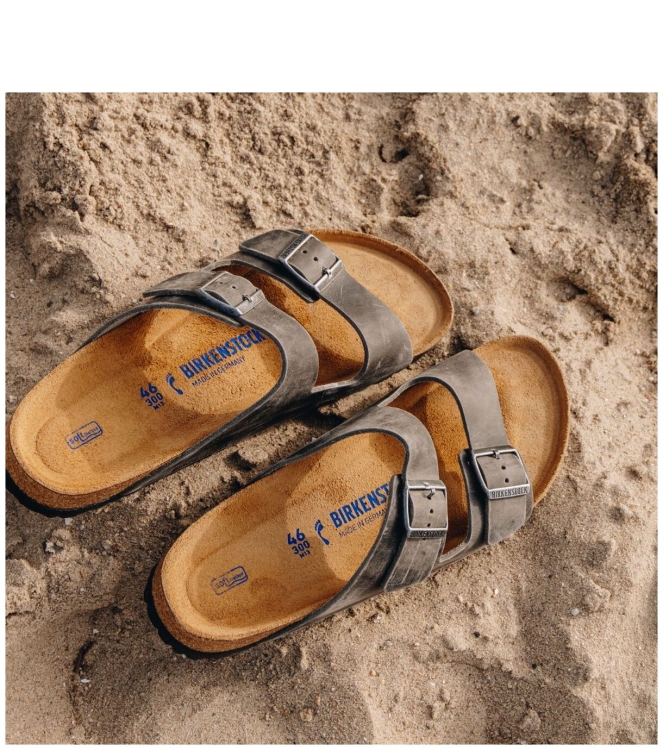Birkenstock Birkenstock slipper <span>1019313 Arizona</span> Faded Khaki Birkenstock slipper <span>1019313 Arizona</span> 1019313 Arizona groen - www.bremmerschoenen.live - Bremmer Schoenen