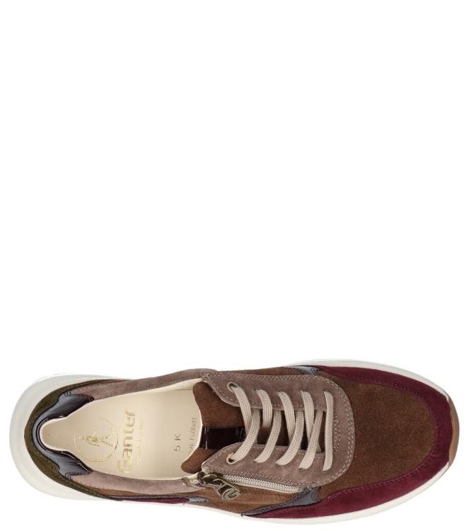 Ganter Ganter sneaker <span>205418 2499 Kim</span> 2070 espresso/brons Ganter sneaker <span>205418 2499 Kim</span> 205418 2499 Kim bruin - www.bremmerschoenen.live - Bremmer Schoenen