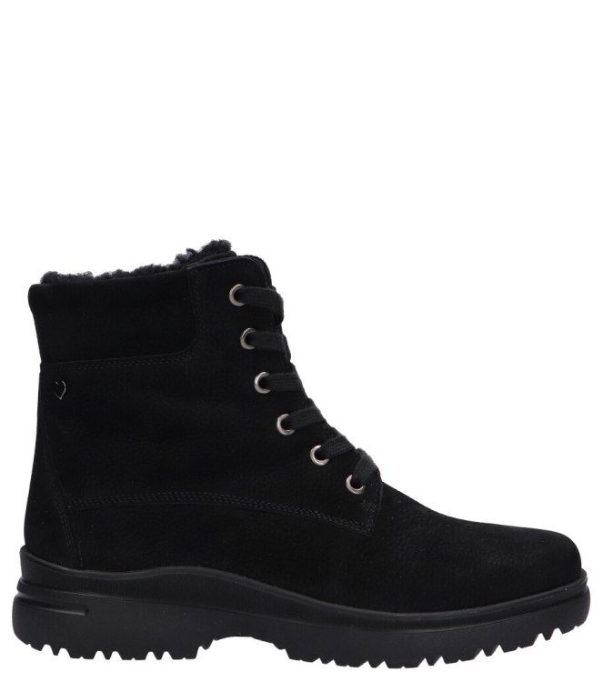 Hartjes Veterboot <span>172.2802 01/00 Calora</span> 172.2802 01/00 Calora zwart - www.bremmerschoenen.live - Bremmer Schoenen