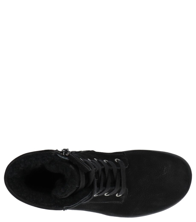 Hartjes Veterboot <span>172.2802 01/00 Calora</span> 172.2802 01/00 Calora zwart - www.bremmerschoenen.live - Bremmer Schoenen