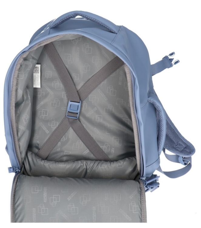American Tourister AT rugtas <span>160413 1831 Take2cabin</span> Storm Blue AT rugtas <span>160413 1831 Take2cabin</span> 160413 1831 Take2cabin blauw - www.bremmerschoenen.live - Bremmer Schoenen