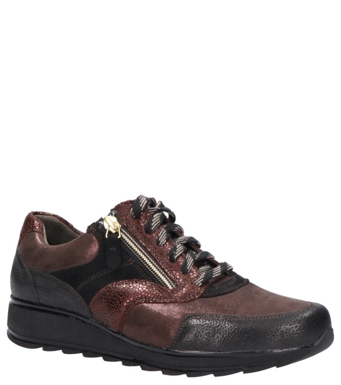 Durea Durea sneaker <span>6279 685 2352</span> 2352 ZWART/BRUIN Durea sneaker <span>6279 685 2352</span> 6279 685 2352 bruin - www.bremmerschoenen.live - Bremmer Schoenen