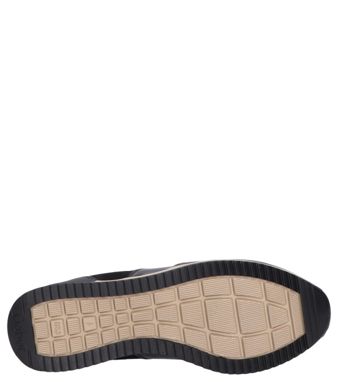 Gabor Gabor sneaker <span>6019.01.001</span> 001 black (gold) Gabor sneaker <span>6019.01.001</span> 6019.01.001 zwart - www.bremmerschoenen.live - Bremmer Schoenen
