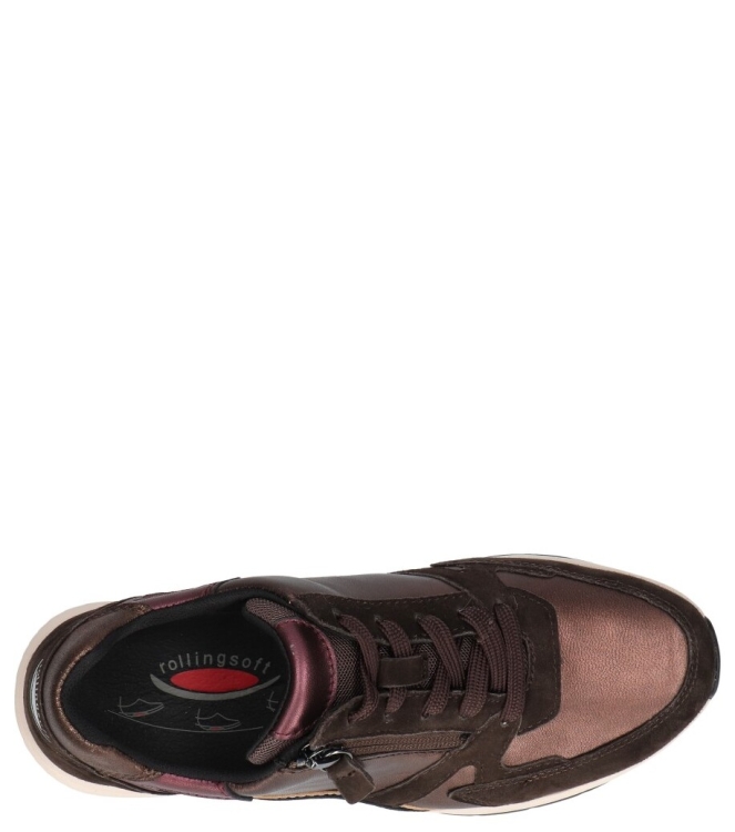 Gabor Gabor sneaker <span>0106.01.016</span> 016 noce/mocca kombi Gabor sneaker <span>0106.01.016</span> 0106.01.016 bruin - www.bremmerschoenen.live - Bremmer Schoenen