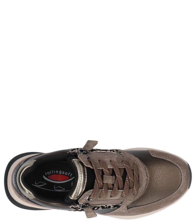 Gabor Gabor sneaker <span>0105.01.004</span> 004 bronce/mohair k. Gabor sneaker <span>0105.01.004</span> 0105.01.004 beige - www.bremmerschoenen.live - Bremmer Schoenen