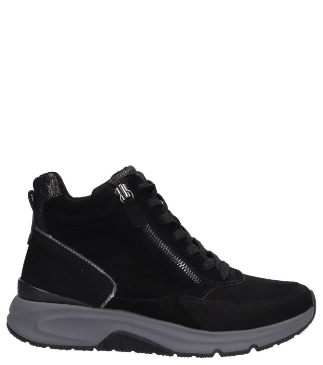 Gabor Gabor sneaker <span>0803.02.002</span> 002 schw/anthr.(Micro) Gabor sneaker <span>0803.02.002</span> 0803.02.002 zwart - www.bremmerschoenen.live - Bremmer Schoenen