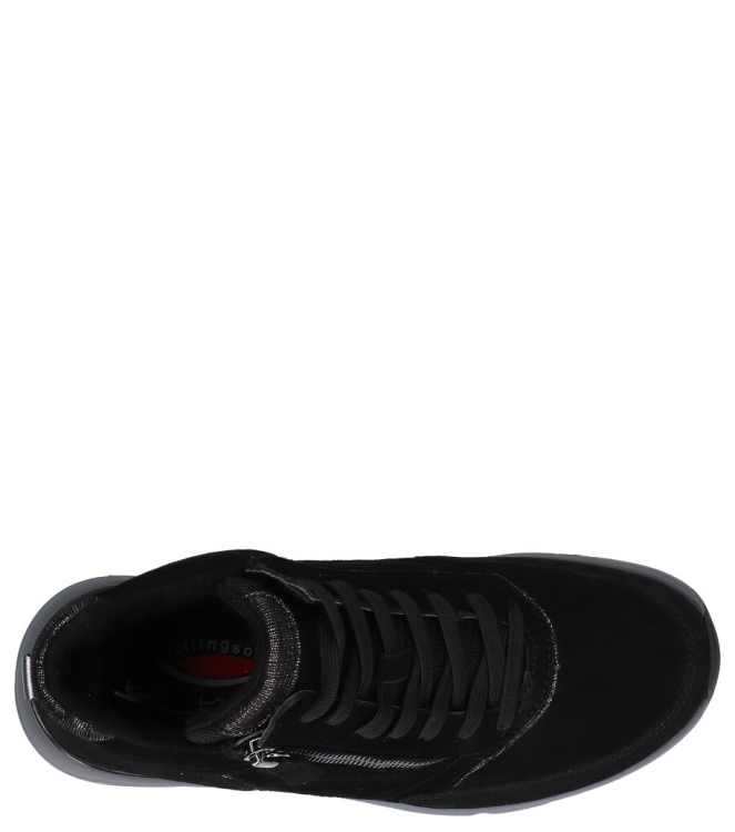 Gabor Gabor sneaker <span>0803.02.002</span> 002 schw/anthr.(Micro) Gabor sneaker <span>0803.02.002</span> 0803.02.002 zwart - www.bremmerschoenen.live - Bremmer Schoenen