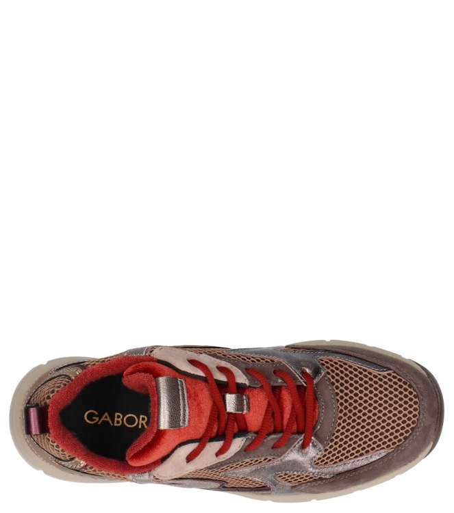 Gabor Gabor sneaker <span>6005.01.006</span> 006 taupe/dark-rose c. Gabor sneaker <span>6005.01.006</span> 6005.01.006 beige - www.bremmerschoenen.live - Bremmer Schoenen